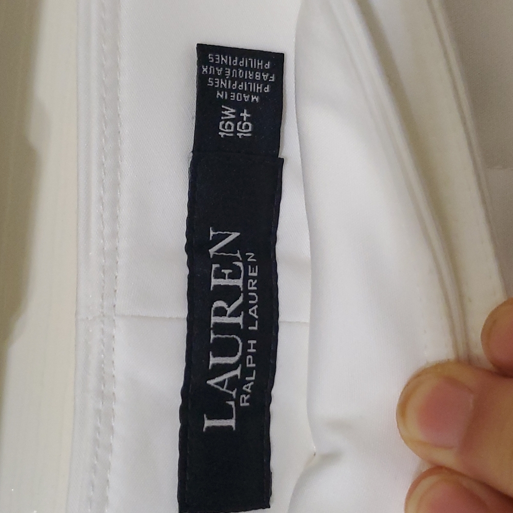 NWT Lauren Ralph Lauren Wide Leg Trousers - Picture 4 of 7